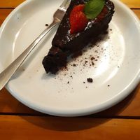 Chocolate tarte at Baliku in Ubud