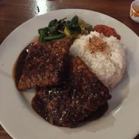 Bbq tempeh (vegan)  at Baliku in Ubud