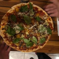 Veggie pizza  at Baliku in Ubud