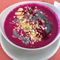 Dragonfruit Smoothie (can be made vegan) at Baliku in Ubud