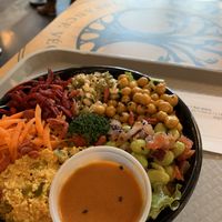 Asiatic bowl!  Delish! at Copper Branch - Frères Orban in Brussels