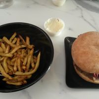 Shiitake Teriyaki burger at Copper Branch - Frères Orban in Brussels