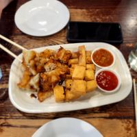 Nyonya platter for 2 at Little Penang in Wellington