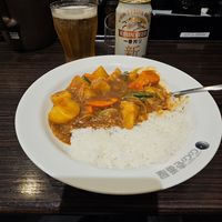 Vegetarian Curry with vegetables at Coco Ichibanya - Shinjuku Kabuki-cho in Tokyo