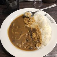 Kinoko (mushroom) vegan curry at Coco Ichibanya - Shinjuku Kabuki-cho in Tokyo