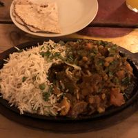 The lighting (of my photo) is not great but the flavours were on point at Jonny's Dhaba in Mallorca