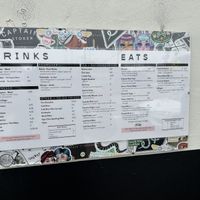 Menu - several vegan possibilities, prepare to wait in line though! Especially if it is a weekend!   at Captain + Stoker in Monterey