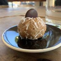 Peanut butter ball at Captain + Stoker in Monterey