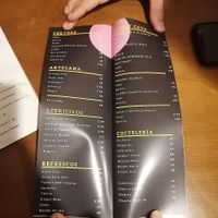 La carta at La Camarada in Barcelona