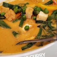 Spice level 3-4 is perfect for those who like spice, but not to the point where you're reaching for water to put the fire out. at Krystal Thai in Crystal Lake