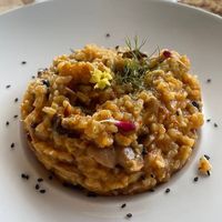 Risotto vegano con shiitake at Joapira in El Hierro