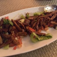 Main dish / Vegan shawarma at El Rincón Libanés in Gran Canaria