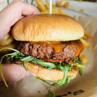 Vegan Juicy Lucy (@TCVeganchefchallenge)  at The Block in St Louis Park