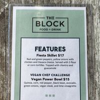 Specials Menu August 2024  at The Block in St Louis Park