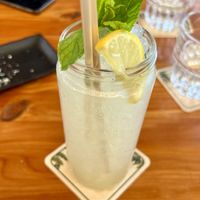 Fresh lemonade with ginger   at Frog - Βάτραχος in Veria