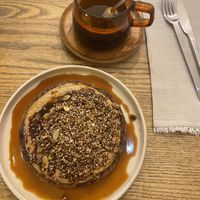 Pancakes!! With sesam topping   at Manna Porto in Porto