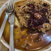 The vegan pancakes   at Manna Porto in Porto
