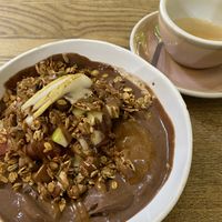 cocoa bowl   at Manna Porto in Porto