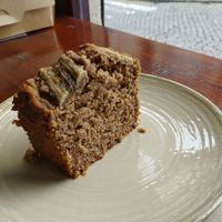 Banana bread at Manna Porto in Porto