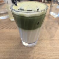 Matcha latte at Manna Porto in Porto
