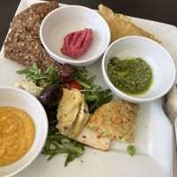 Vegan tapas Easter 2022  at Mosby Vine in Nykoebing Sjaelland