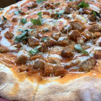 Buffalo Chicken Pizza  at The Brick in Hoboken