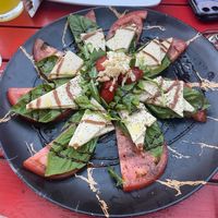 Vegan Caprice salad   at The Brick in Hoboken