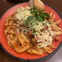 Vegan chicken parm!  at The Brick in Hoboken