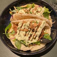 Jackfruit wraps   at Careys Bay Historic Hotel in Dunedin