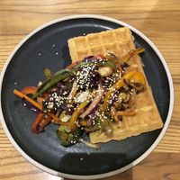 stir fry  at The Waffle House in Norwich