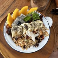 Açaí bowl  at Cookies Cafe in Koh Phangan