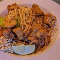 Pad Thai with tofu at Lime Leaf in Basingstoke