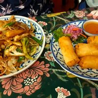 Vegan goodies at Mali Thai in Bendigo