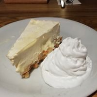 Vanilla cheesecake. at The Borough Arms in Bodmin