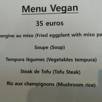 Set menu. We received different dishes but they were good too! at Bissoh in Beaune