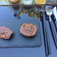 Miso eggplant  at Bissoh in Beaune