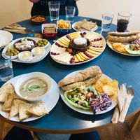 Lunch for three 
Honest!  at Tom's Diner in Banbury