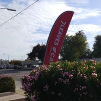 Sign at 7 Leaves Cafe - Saratoga Ave in San Jose