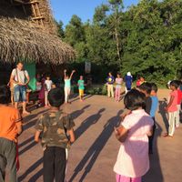 Tea Hut Sadhana Forest  at Tea Hut at Sadhana Forest in Auroville