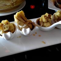 Words in a bag at Shan Ding Dong Ren - Caveman Vegetarian Teahouse in Dongguan