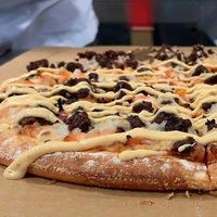 Plant based beef & vegan. Photo from PETA at Domino's Pizza in Zillmere