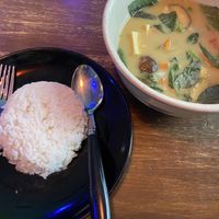 Thai green curry  at CRAFT Bistro in Surat Thani