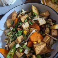 Tofu Ka prow at CRAFT Bistro in Surat Thani