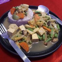 Vegan masala at CRAFT Bistro in Surat Thani