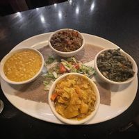 Veggie sampler   at Bole in St Paul