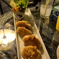 dumplings at Street Vegan House in Koh Phangan