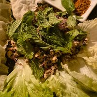 laab at Street Vegan House in Koh Phangan