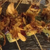 Tofu cubes at Street Vegan House in Koh Phangan