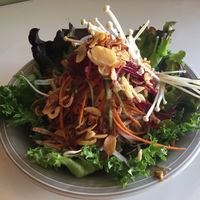 Refreshing noodle salad at Street Vegan House in Koh Phangan