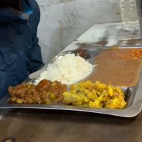 the set   at Sono Chaat House in New Delhi